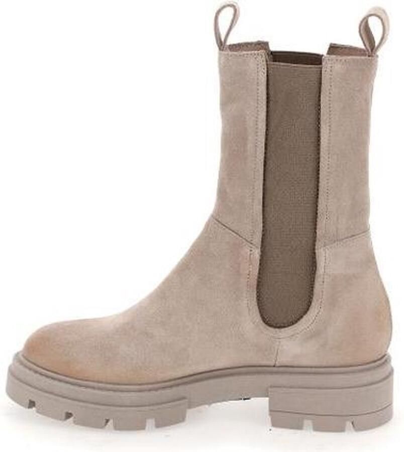 Mjus Beatrix M79203 hoge leren chelsea boots beige - Foto 4