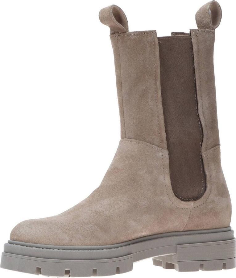 Mjus Beatrix M79203 hoge leren chelsea boots beige - Foto 7