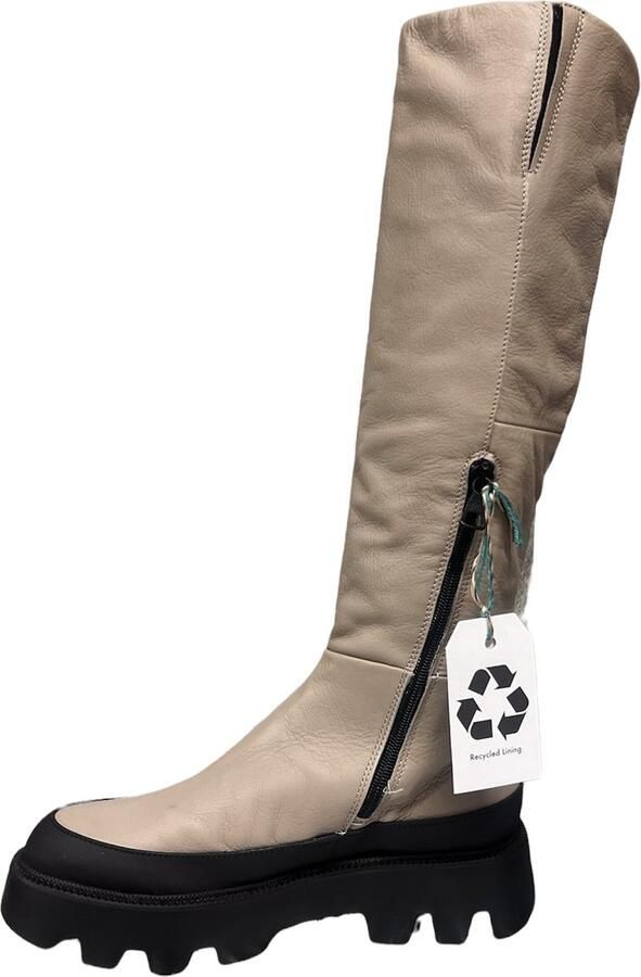 Mjus Lange Laarzen Lange Laarzen gebroken wit - Foto 5