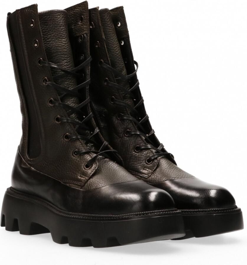 MJUS Lato Army Veterboot Zwart Dames - Foto 3