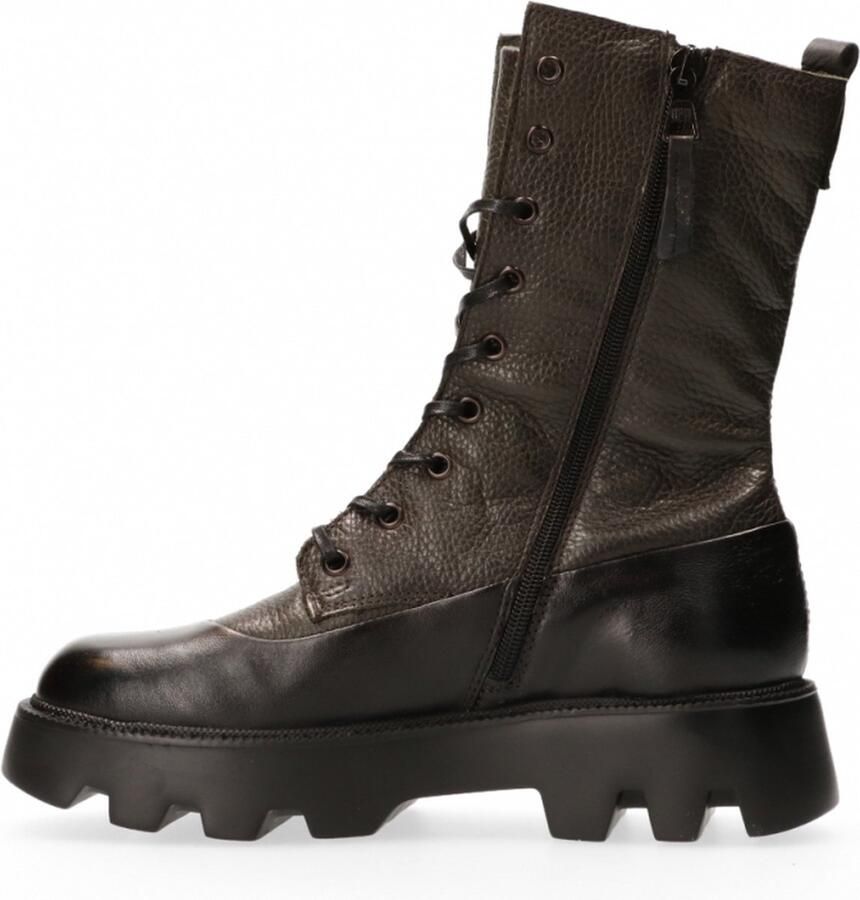 MJUS Lato Army Veterboot Zwart Dames - Foto 2