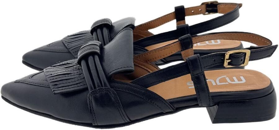 Mjus T98135 Slingback zwart