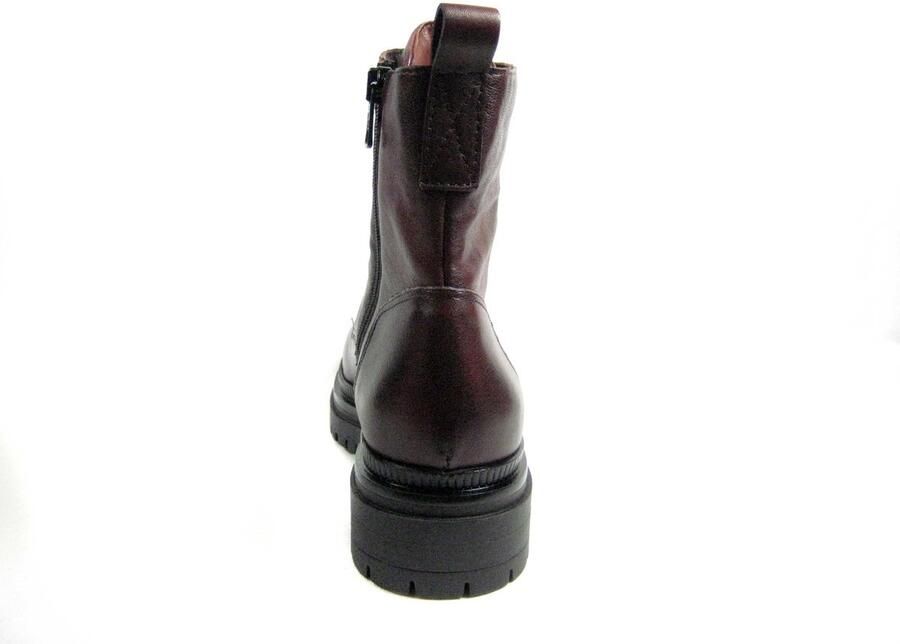 Mjus veterboot T60245.101.6345 bordeaux rood