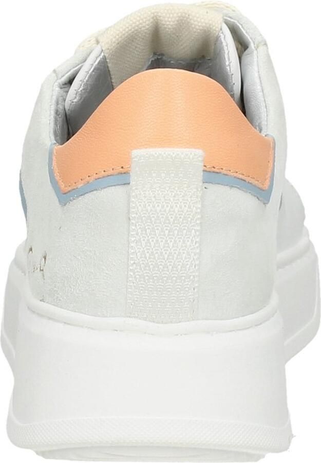 Mjus Plateausneakers Tech met contrastbeleg in pasteltinten - Foto 3