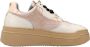 Mjus Libo P74102 leren sneakers roze ecru - Thumbnail 2