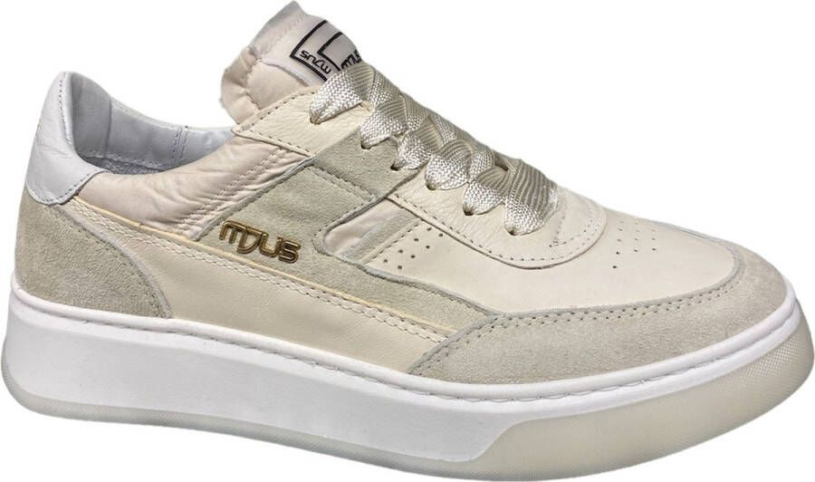 Mjus T07120-101 Latte-sneakers-sneakers mj lage sneaker
