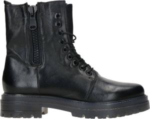 Mjus Veterboot Vrouwen Zwart