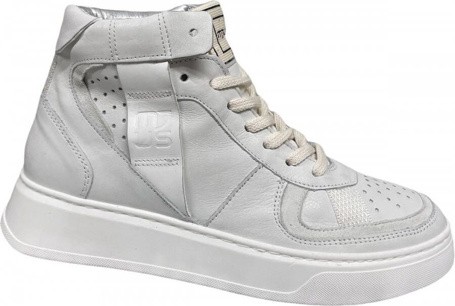 Mjus Veterschoenen Hoog Veterschoenen Hoog Wit