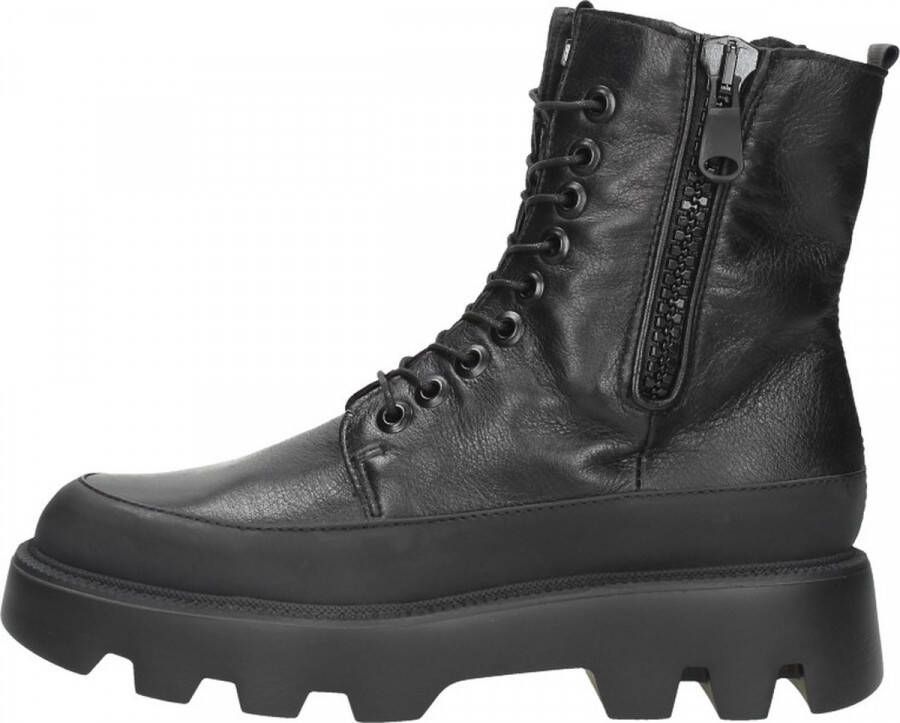 Mjus Veterschoenen Hoog Veterschoenen Hoog zwart