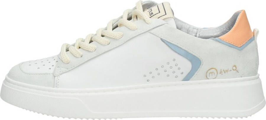 Mjus Plateausneakers Tech met contrastbeleg in pasteltinten