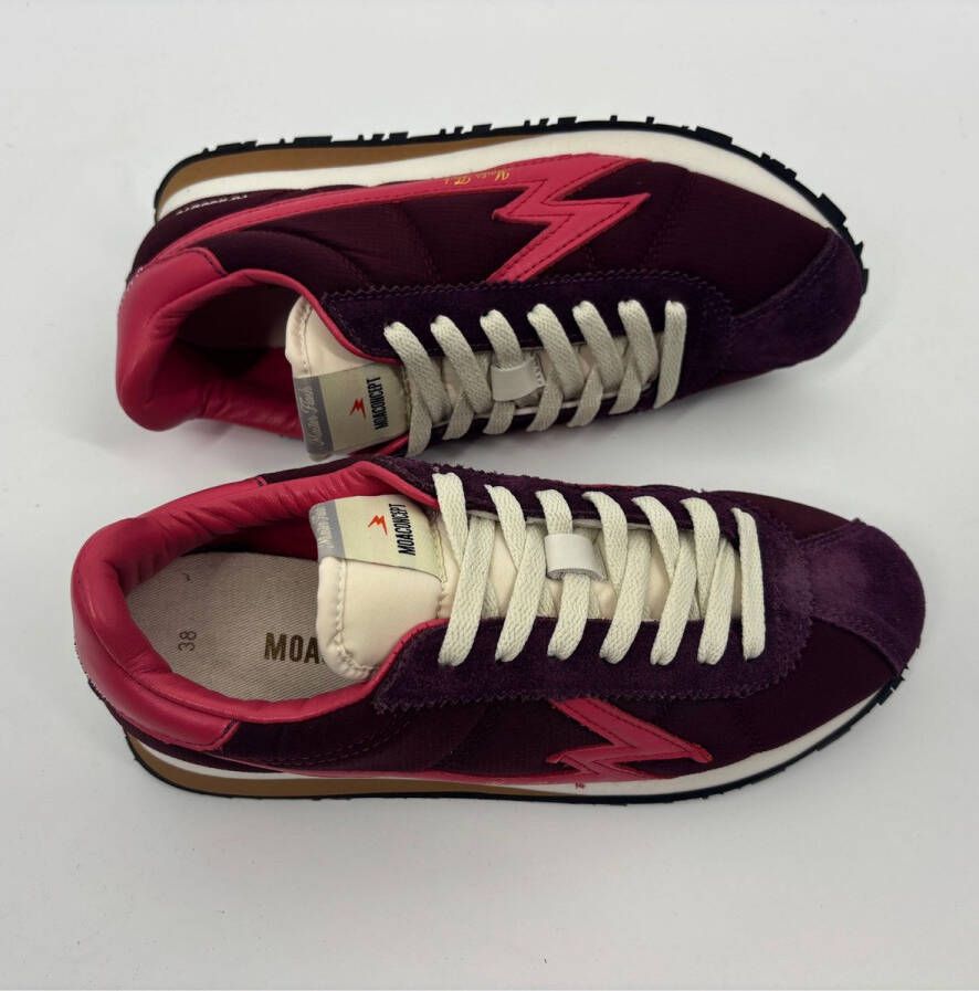 Moaconcept Schoenen Bordeaux Sneakers Bordeaux Fl088