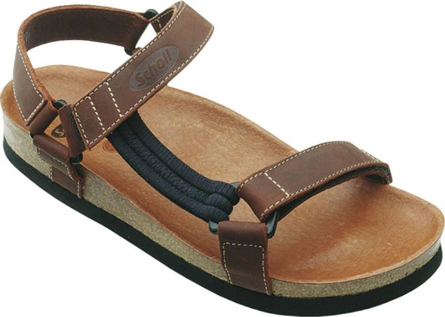 Mobilex Sandaal Scholl Unisex Heaven AD Brown