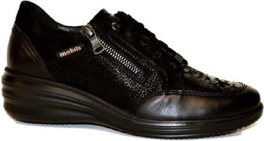 Mobils By Mephisto mobils sharona zwarte veterschoen - Foto 7