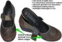 Mobils Ergonomic Mobils Ergonomi Dames bruin donker lage gesloten schoenen - Thumbnail 1