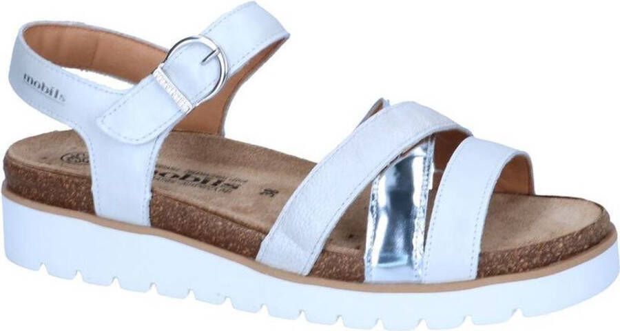 Mobils Ergonomic Ecru Sandalen Mobils by Mephisto Thina