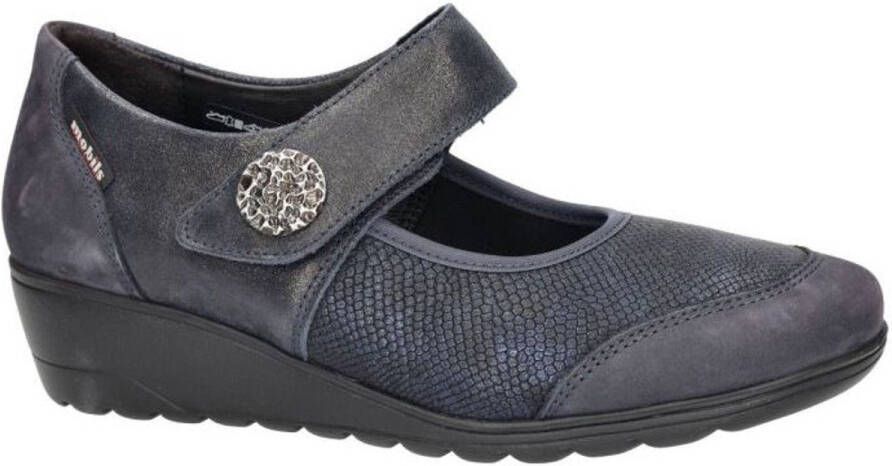 Mobils Ergonomic Mobils Ergonomi Dames blauw donker ballerina's & mocassins