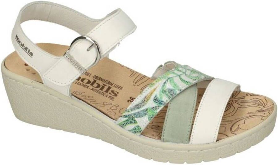Mobils Ergonomic Mobils Ergonomi Dames groen sandalen