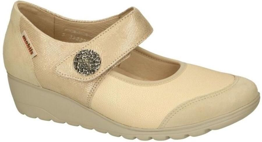 Mobils Ergonomic Mobils Ergonomi Dames beige ballerina's & mocassins - Foto 2