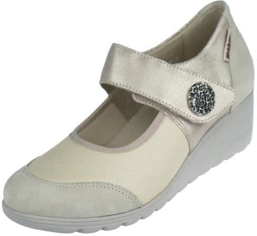 Mobils Ergonomic Mobils Ergonomi Dames beige ballerina's & mocassins
