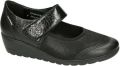 Mobils Ergonomic Mobils Ergonomi Dames zwart ballerina's & mocassins - Zwart