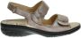 Mephisto Comfortabele leren sandaal Getha Topo Beige Dames - Thumbnail 1