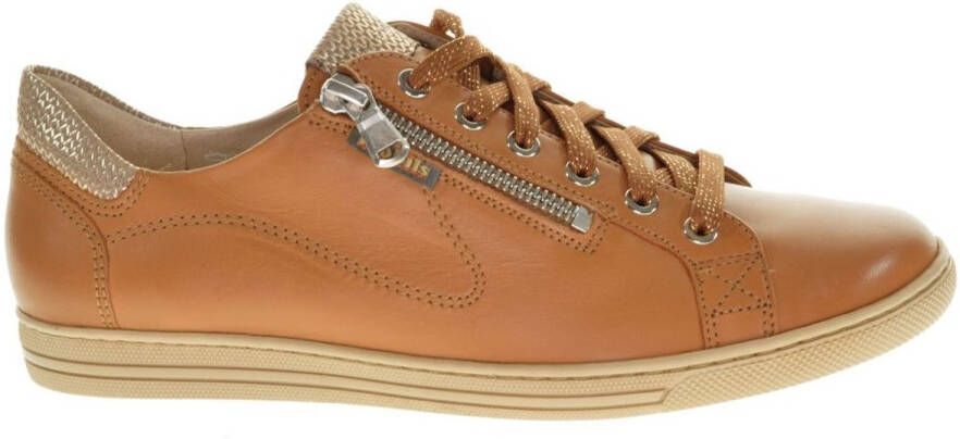 Mobils Mephisto Vetersneaker In Cognac Met Rits - Foto 1