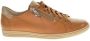 Mobils Mephisto Vetersneaker In Cognac Met Rits - Thumbnail 1