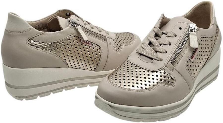 Mobils Abby Perfo silk dames sneaker 6704-P5148885