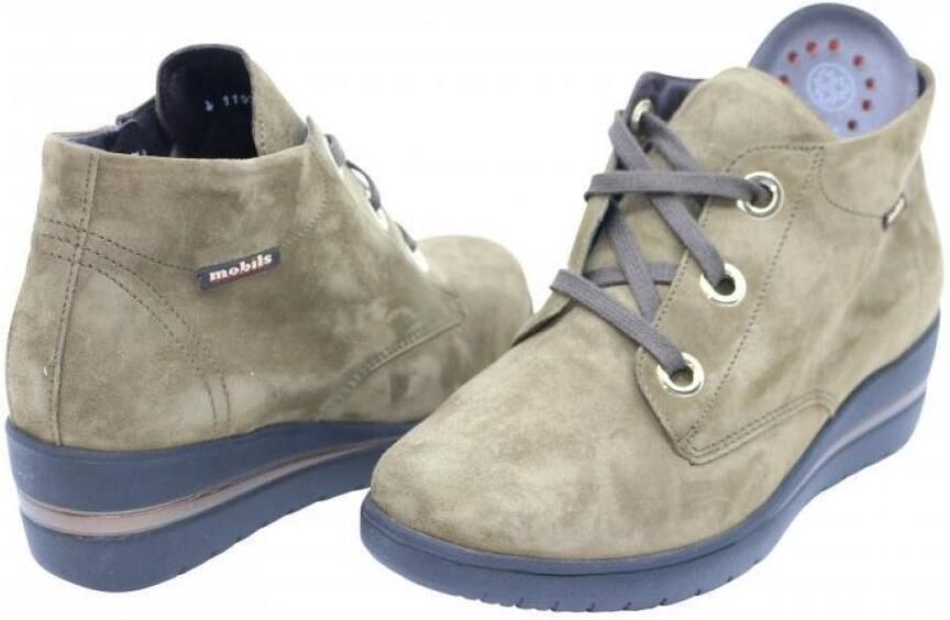 Mobils Bottines peryne velcalf premium loden bott