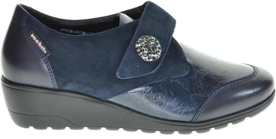 Mobils Branda Navy Velcroschoen