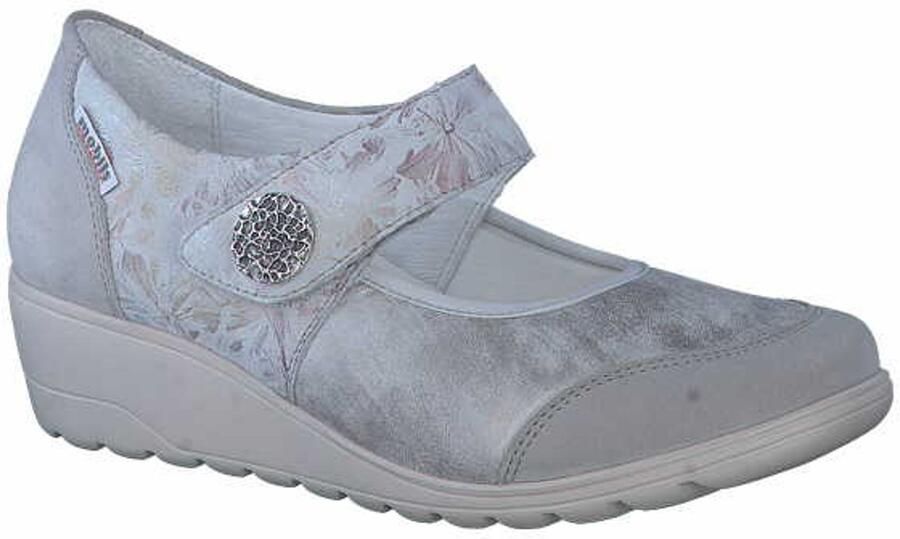 Mobils dames ballerina's zilver