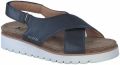 Mephisto Sandalen met sleehak GETHA - Blauw