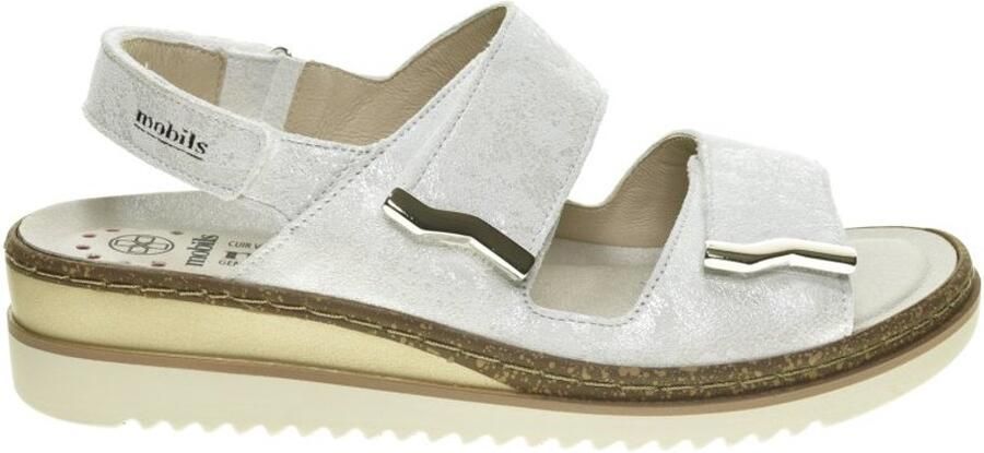 Mobils Damessandalen Darcie White Velcro