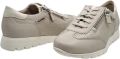 Mobils Donia Fog Silk 7834 Veterschoen met rits - Ecru