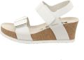 Mobils Leonore white dames sandalen wit - Wit