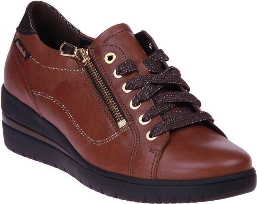 Mephisto Mobils Ergonomic Patsy Sneakers Bruin Dames