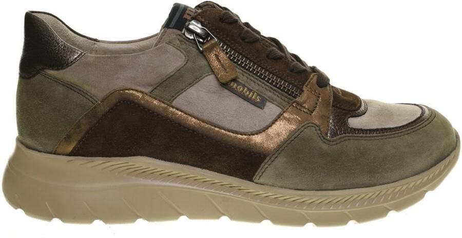 Mobils Rommy Comfortschoenen Bruin Groen Dames