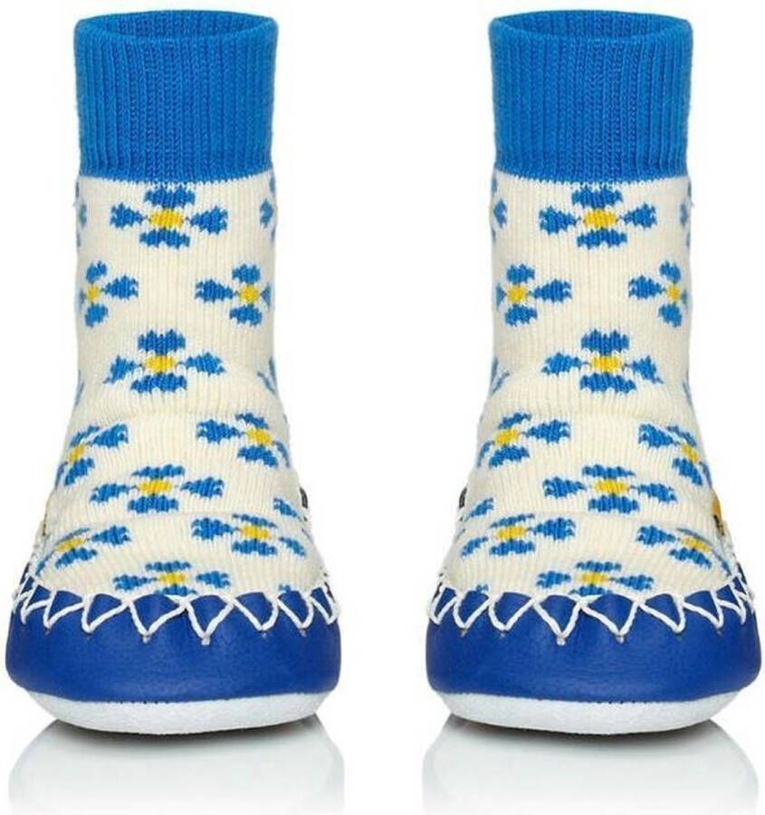 Moccis -gebreide-slofsokken-Forget-me-not