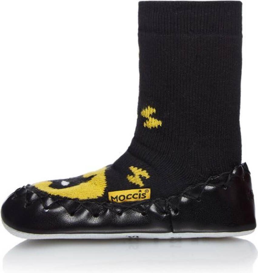 Moccis -gebreide-slofsokken-Super-Hero