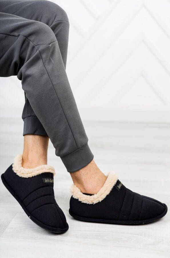 Moda frato Unisex Panduf Huisschoenen Huislaarzen Wollen Laarzen Antislipbasis -Bruinen