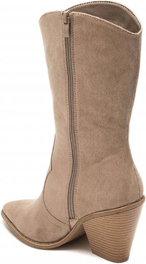 Mode-Mania Mode Mania Dames Laars Beige - Foto 2