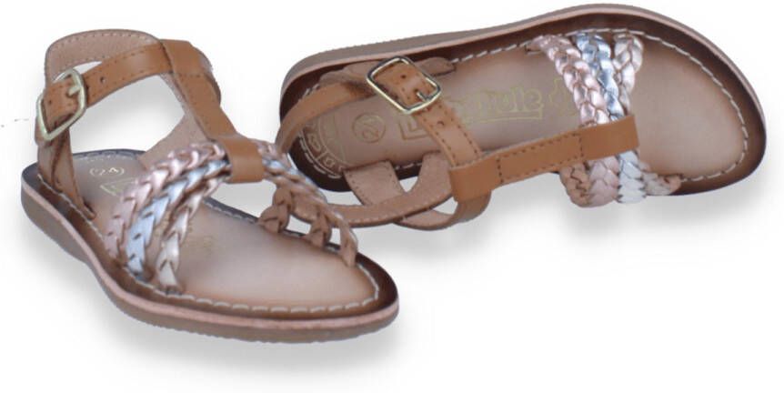 Mode-Mania Lilybellule Meisjes Sandaal Camel CAMEL