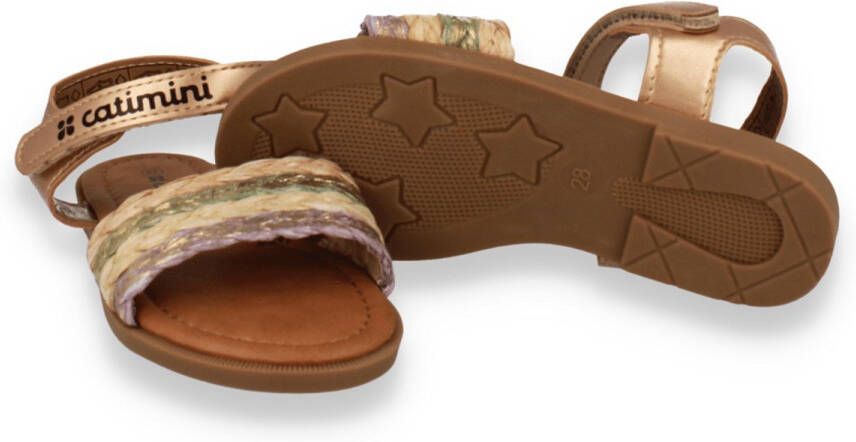 Mode-Mania Meisjes Sandaal Multi Multicolor