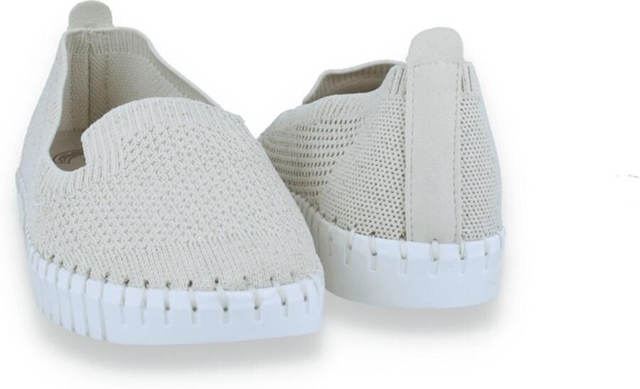 Mode-Mania Dames Mocassin Goud beige