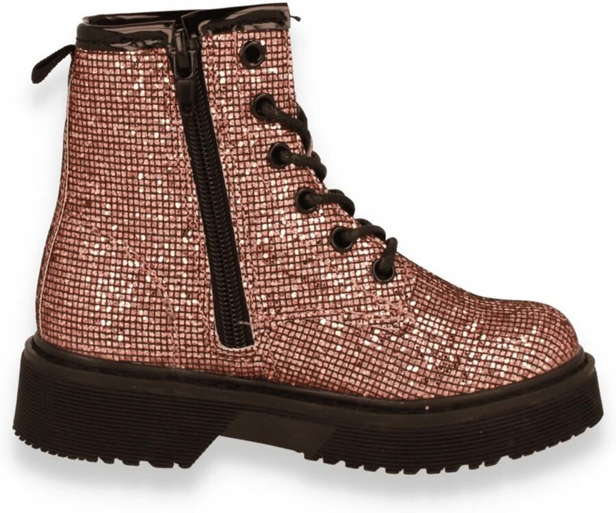 Mode-Mania Meisjes Bottine Platina Roze