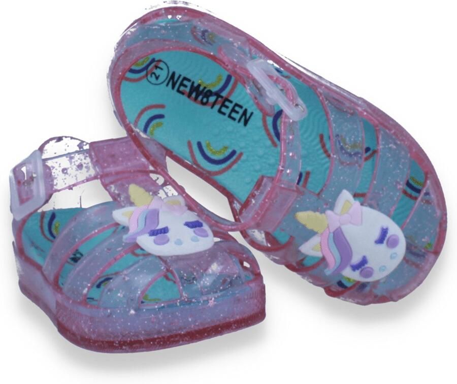 Mode-Mania Meisjes Watersandaal Roze Rose