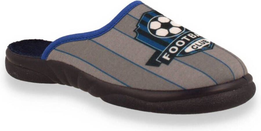 Mode-Mania Tooti jongens pantoffel blauw GRAU - Foto 6