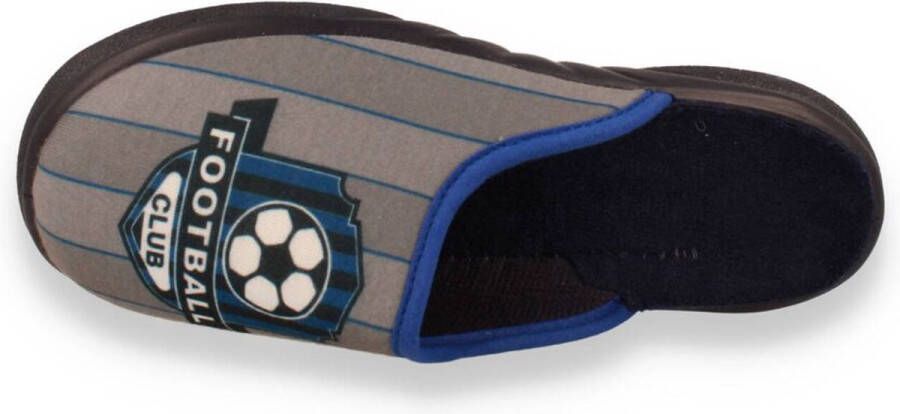 Mode-Mania Tooti jongens pantoffel blauw GRAU - Foto 7