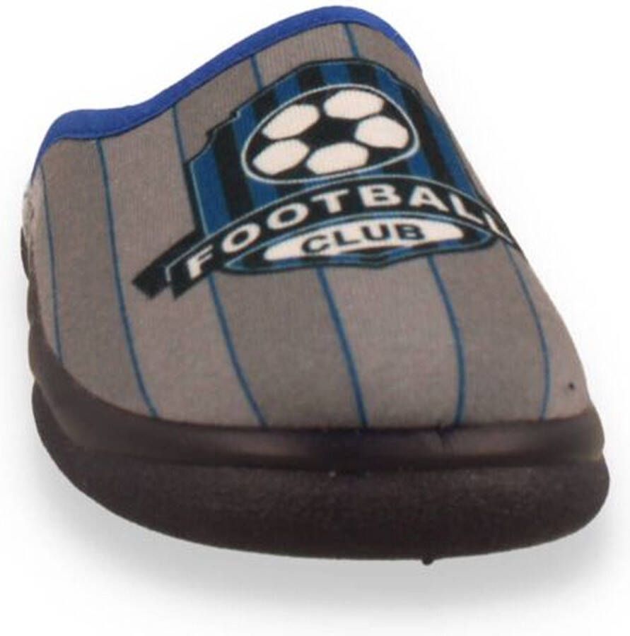 Mode-Mania Tooti jongens pantoffel blauw GRAU - Foto 2