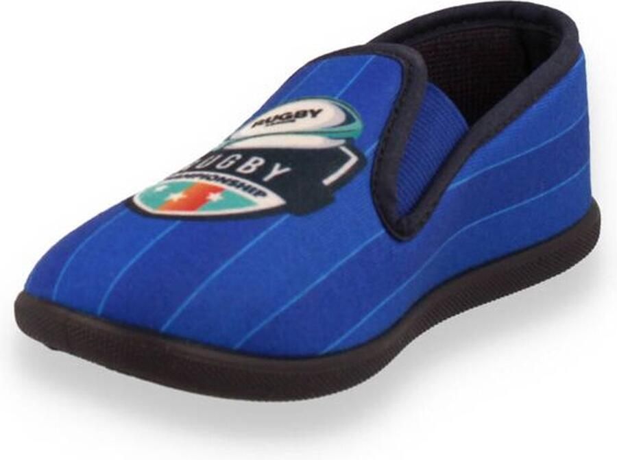 Mode-Mania Tooti Jongens Pantoffel Blauw - Foto 3